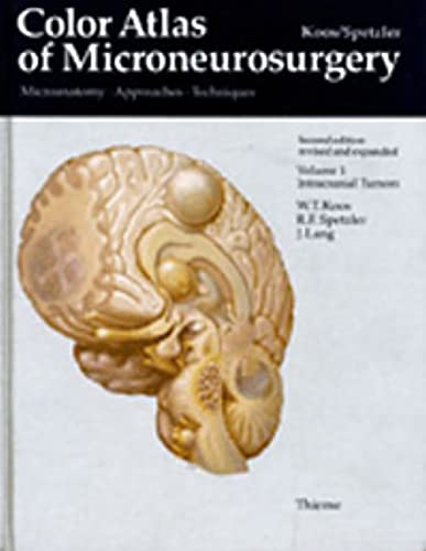 Imagen de archivo de Color Atlas of Microneurosurgery: Volume 1 - Intracranial Tumors a la venta por Corner of a Foreign Field