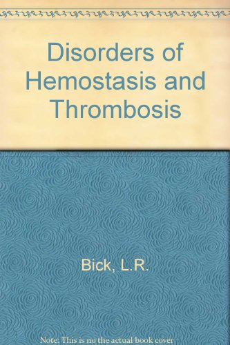 Imagen de archivo de Disorders of Hemostasis and Thrombosis. Principles of Clinical Practice a la venta por NEPO UG