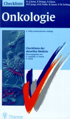 Stock image for Checklisten der aktuellen Medizin, Checkliste Onkologie for sale by medimops