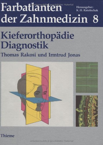 Farbatlanten der Zahnmedizin, Bd.8, Kieferorthopädie, Diagnostik [Gebundene Ausgabe] Dentogen Odontogen Zahnheilkunde Zahnmedizin Orthodontie Orthopädie Kieferorthopädie Thomas Rakosi (Autor), Irmtrud Jonas Thieme Georg Verlag MVS Medizinverlage Alle wesentlichen Informationen sind übersichtlich und leseleicht zusammengefaßt. Bild und Text bilden eine klar strukturierte Einheit. Dieser Band vermittelt den aktuellen methodischen Wissensstand, illustriert durch Bilder, graphische Darstellungen und Tabellen. Die verschiedenen Therapiemethoden werden vorgestellt, die Vor- und Nachteile erläutert. Jede Therapiemethode wird im Arbeitsablauf Schritt für Schritt erklärt. 620 meist farb. Abb. in 1001 Einzeldarst. Einbandart Leinen Medizin Pharmazie Zahnmedizin Klinik Praxis Kieferorthopädie Diagnostik Zahnheilkunde Atlanten Atlas Farbatlanten der Medizin ISBN-10 3-13-722201-X / 313722201X ISBN-13 978-3-13-722201-9 / 9783137222019 - Rakosi, Thomas Jonas, Irmtrud Thomas Rakosi (Autor), Irmtrud Jonas Thieme Georg Verlag MVS Medizinverlage