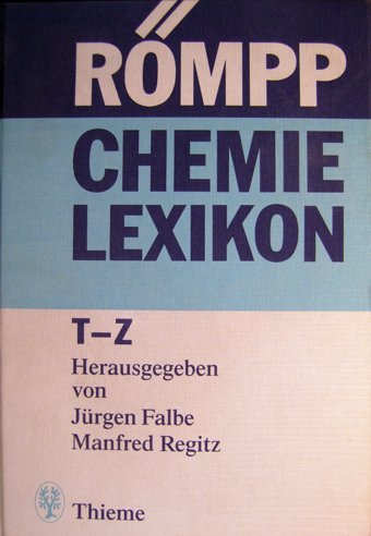 Beispielbild für Römpp-Chemie-Lexikon. Bd. 6: T - Z. - 9., erw. u. neubearb. Aufl. zum Verkauf von Wissenschaftliches Antiquariat Köln