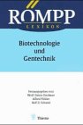Stock image for Rmpp Lexikon Biotechnologie for sale by Antiquariat am Mnster Gisela Lowig