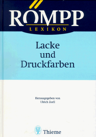 Beispielbild fr Rmpp Lexikon, Lacke und Druckfarben zum Verkauf von medimops