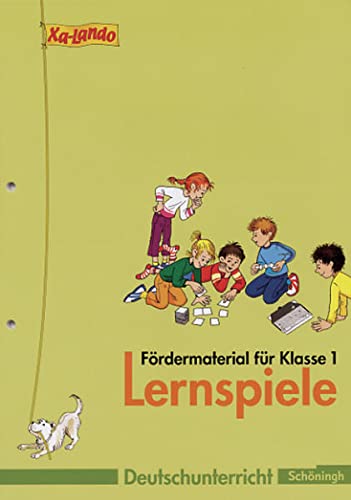 9783140134569: Xa-Lando - Lernen als Abenteuer. Deutsch- und Sachbuch: Xa-Lando - Deutsch- und Sachbuch: Frdermaterial Spiele 1/2