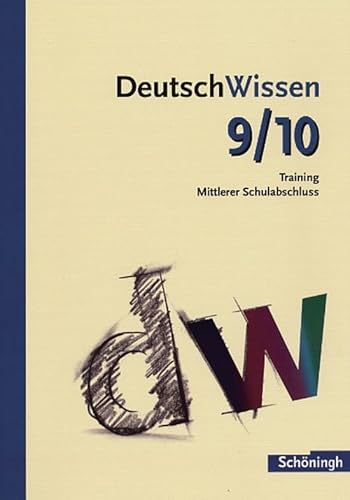 Beispielbild fr DeutschWissen. Training Mittlerer Schulabschluss zum Verkauf von medimops