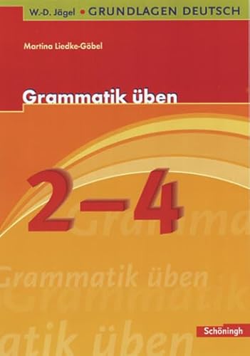 Beispielbild fr W.-D. Jgel Grundlagen Deutsch: Grammatik ben, 2.-4. Schuljahr zum Verkauf von medimops