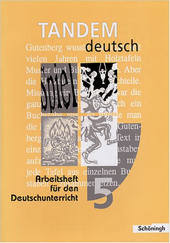 Beispielbild fr Tandem : Arbeitsheft, Jahrgangsstufe 5 zum Verkauf von medimops