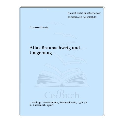 9783141000610: Atlas Braunschweig und Umgebung.