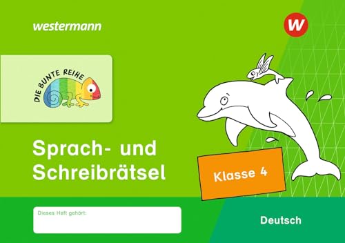 Stock image for DIE BUNTE REIHE - Deutsch: Sprach- und Schreibrtsel Klasse 4 for sale by medimops