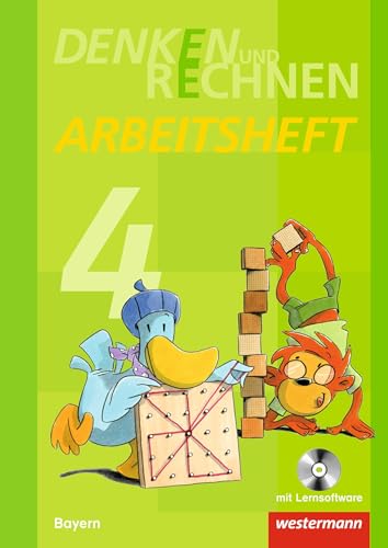 Beispielbild fr Denken und Rechnen - Ausgabe 2014 fr Grundschulen in Bayern: Arbeitsheft 4 mit CD-ROM zum Verkauf von medimops