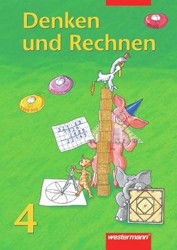 9783141212440: Denken und Rechnen - neu. Mit Euro: Denken und Rechnen 4. Schlerband. Bremen, Hessen, Niedersachsen, Nordrhein-Westfalen, Rheinland-Pfalz, Saarland, Schleswig-Holstein