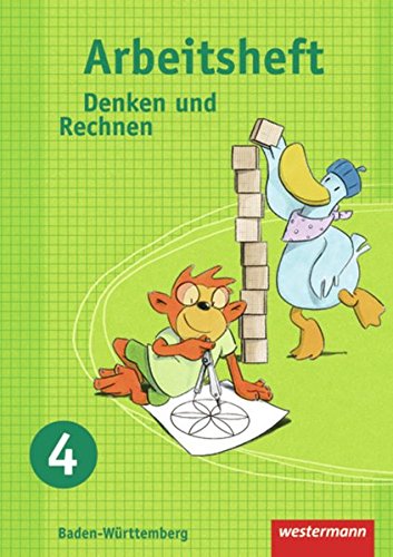 Imagen de archivo de Denken und Rechnen - Ausgabe 2009 fr Grundschulen in Baden-Wrttemberg: Arbeitsheft 4 a la venta por Express-Buchversand