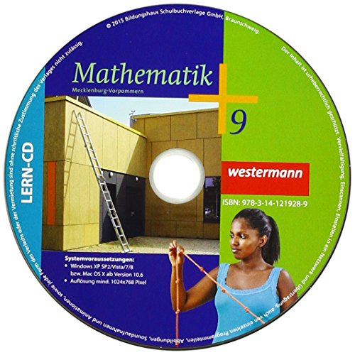 9783141219289: Mathematik - Ausgabe 2012 fr Regionale Schulen in Mecklenburg-Vorpommern: CD-ROM zum Schlerband 9