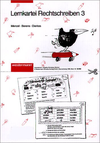 Beispielbild fr Lernkartei Rechtschreiben: Kartei ab 3. Schuljahr zum Verkauf von medimops