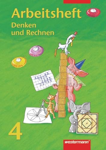 9783141224443: Denken und Rechnen - neu. Mit Euro: Denken und Rechnen 4. Arbeitsheft. Bremen, Hessen, Niedersachsen, Nordrhein-Westfalen, Rheinland-Pfalz, Saarland, Schleswig-Holstein