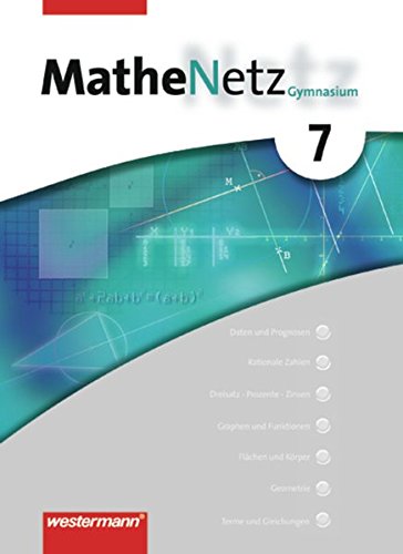 Beispielbild fr MatheNetz SI - Ausgabe 2005 fr Nordrhein-Westfalen: Schlerband 7: passend zum Kernlehrplan G8 2007 zum Verkauf von medimops