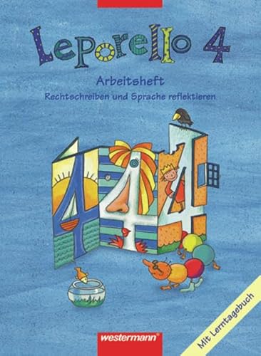 9783141261448: Leporello - SprachLesebuch Neubearbeitung. Allgemeine Ausgabe: Leporello 4. Arbeitsheft. Schlerband. Nordrhein-Westfalen: Rechtschreibung und Sprache reflektieren