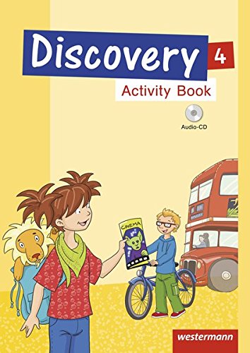 Stock image for Discovery 1 - 4: Ausgabe 2013: Activity Book 4 mit Audio-CD for sale by medimops