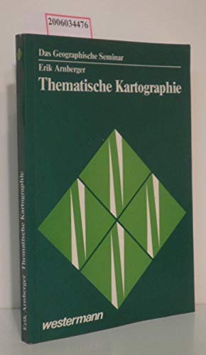 Beispielbild fr Thematische Kartographie zum Verkauf von medimops