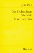 Stock image for DES FELDPREDIGERS SCHMELZLE REISE NACH FLTZ for sale by German Book Center N.A. Inc.