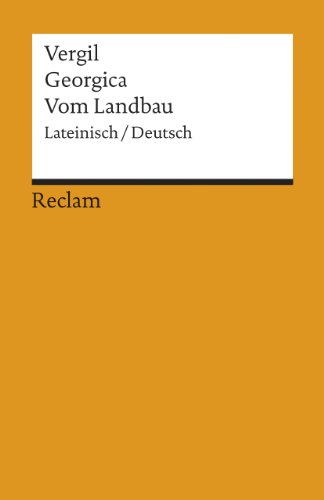 Beispielbild fr Georgica / Vom Landbau zum Verkauf von AwesomeBooks