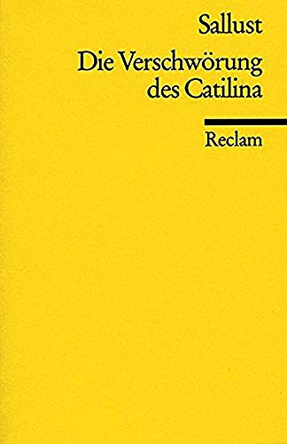 9783150008898: Die Verschwrung des Catilina.