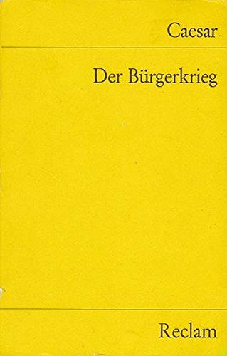 Stock image for Der Burgerkrieg for sale by Foggy Mountain Books