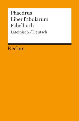 Beispielbild fr Liber Fabularum /Fabelbuch: Lat. /Dt. zum Verkauf von medimops