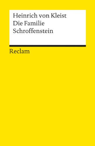 Die Familie Schroffenstein (9783150017685) by [???]