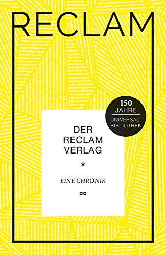 9783150020173: Der Reclam Verlag