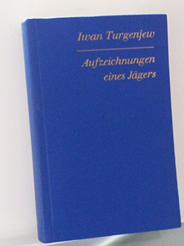 Beispielbild fr Aufzeichnungen eines Jgers: Erzhlungen zum Verkauf von Buchstube Tiffany