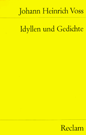 Beispielbild fr IDYLLEN UND GEDICHTE zum Verkauf von German Book Center N.A. Inc.