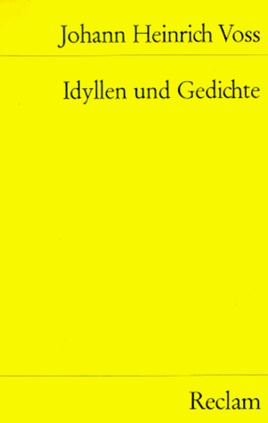 Stock image for IDYLLEN UND GEDICHTE for sale by German Book Center N.A. Inc.