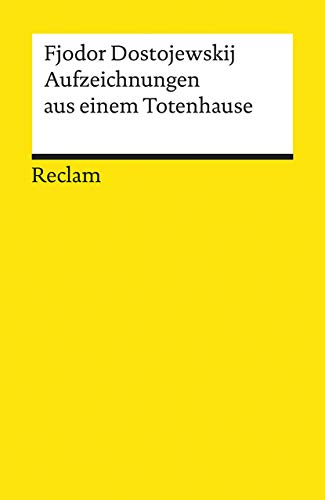 9783150026472: Aufzeichnungen aus einem Totenhause: 2647