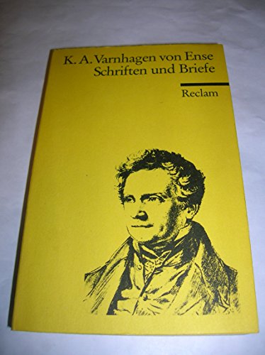 9783150026571: Universal-Bibliothek, Nr. 2657: Karl August Varnhagen von Ense: Schriften und Briefe