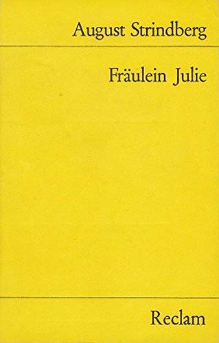 9783150026663: Frulein Julie: ein naturalistisches Trauerspiel