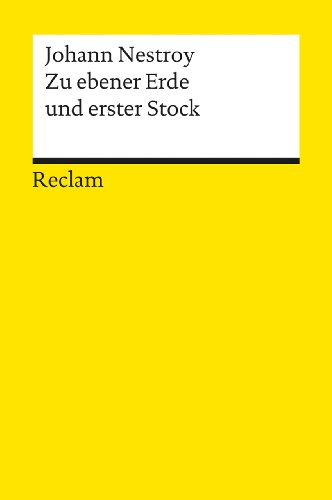 Beispielbild fr Zu Ebener Erde Und Erster Stoc zum Verkauf von HPB-Ruby