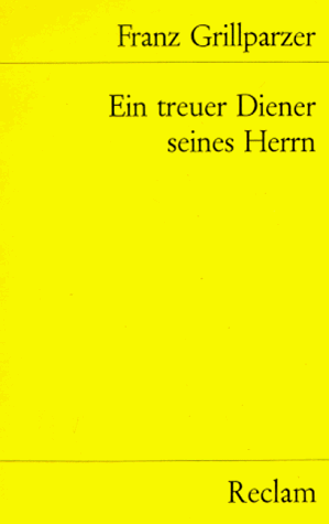 Beispielbild fr EIN TREUER DIENER SEINES HERRN Trauerspiel zum Verkauf von German Book Center N.A. Inc.