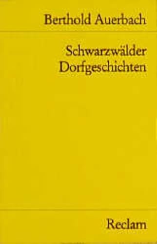 9783150046562: Schwarzwlder Dorfgeschichten.