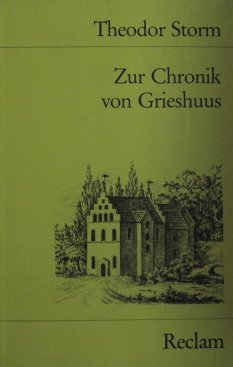 Beispielbild fr Zur Chronik von Grieshuus zum Verkauf von medimops