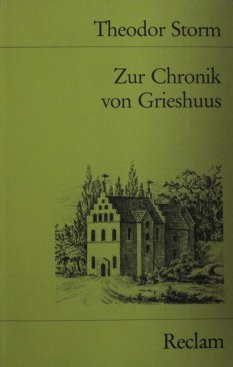 9783150060230: Zur Chronik von Grieshuus