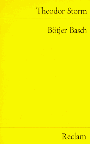 Beispielbild fr Botjer Basch - Novelle; Universal-Bibliothek Nr. 6073 zum Verkauf von gearbooks
