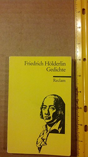 Gedichte (9783150062661) by Friedrich HÃ¶lderlin