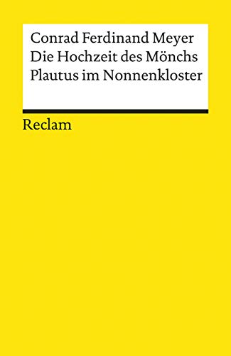 9783150069509: Die Hochzeit des Mnchs / Plautus im Nonnenkloster: 6950