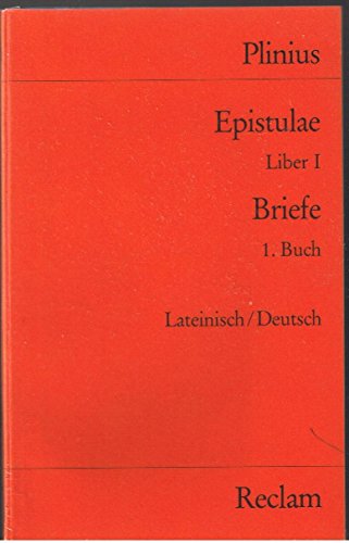 Beispielbild fr Epistulae. Liber I /Briefe. 1. Buch: Lat. /Dt. zum Verkauf von medimops