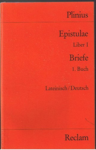 Imagen de archivo de Epistulae. Liber I /Briefe. 1. Buch: Lat. /Dt. a la venta por medimops