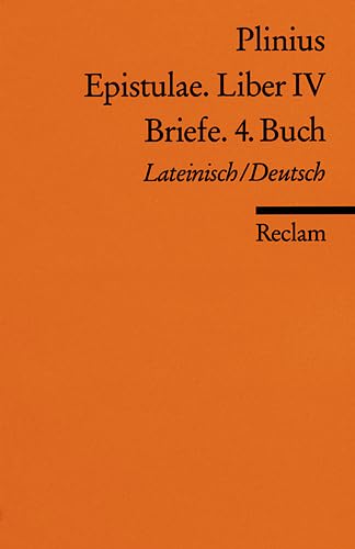 Beispielbild fr Epistulae. Liber IV /Briefe. 4. Buch: Lat. /Dt. zum Verkauf von Leserstrahl  (Preise inkl. MwSt.)