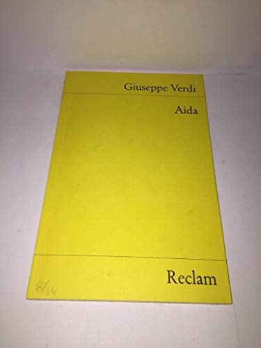 Beispielbild fr Aida. Oper in vier Aufzgen. zum Verkauf von Versandantiquariat Felix Mcke