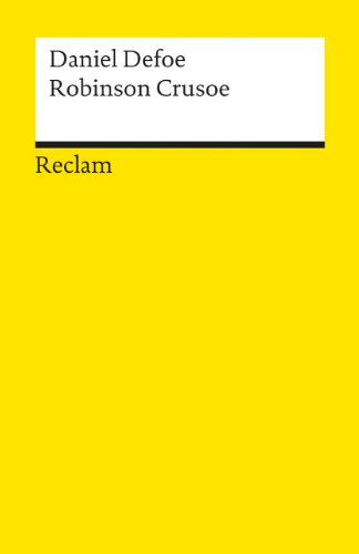 9783150076118: Robinson Crusoe.