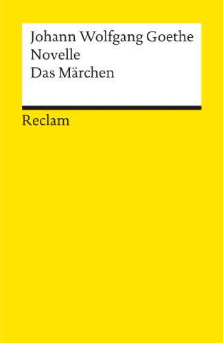 9783150076217: Novelle: Das Marchen